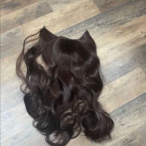 Dark Brown Wavy Clip-In Hair Extensions - Premium Women Hair
